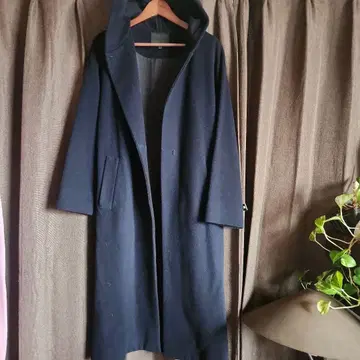 ICEB 후드 부착 롱 코트 JPN 9