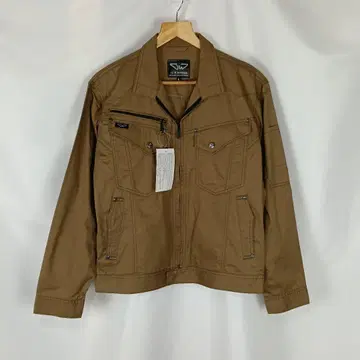 새상품 워크맨 GIN WASHI 작업옷 카멜 L B3864