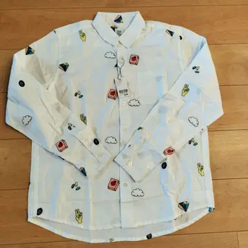 graniph 화이트 셔츠 M 사이즈 자수