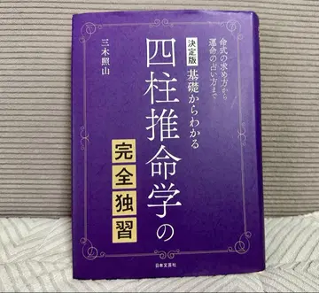 결정판 기초부터 알 수 있는 사주학 완전 독습 미키 쇼잔