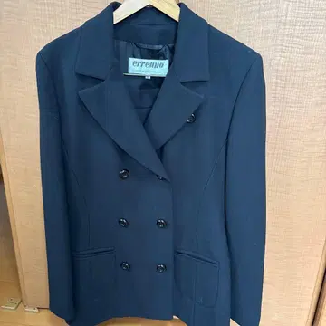 erreuno 블랙 테일러드 자켓 사이즈 40