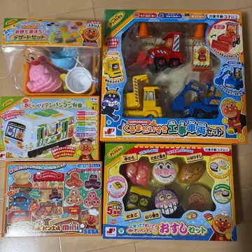 호빵맨 완구 3세 이상 5종 세트