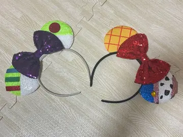 버즈 우디풍 머리띠