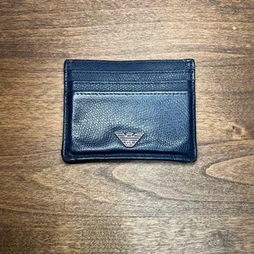 EMPORIO ARMANI 네이비 카드 케이스