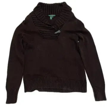 랄프 로렌 숄 니트