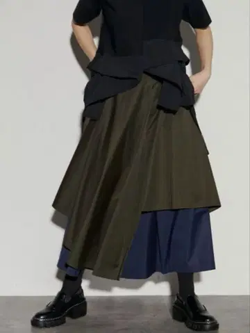 UN3D. ASYMME LAYERED PT / 아지메 레이어드 팬츠