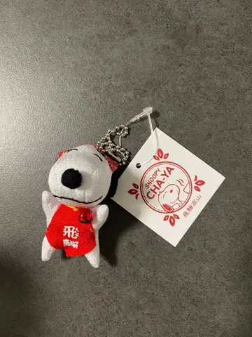 히다 타카야마 한정판 스누피 찻집 CHA-YA 사루보보 키링