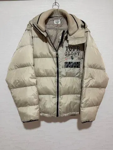 [ 새상품급 ] 까스텔바작 베이지 다운 자켓