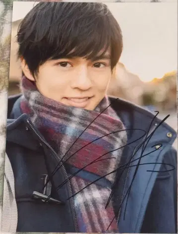 오쿠노 소우 JUNON 미공개 엄선 브로마이드 (사인 포함) 1