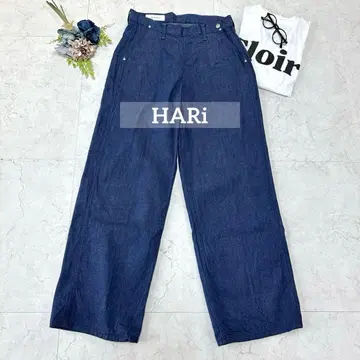 새상품급 HARi 탄력 RANCH PANTS 스트레이트 데님 인디고