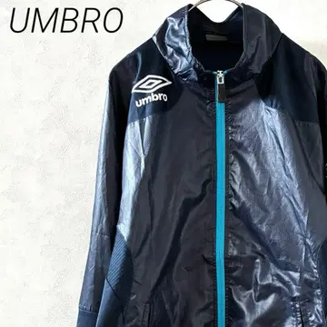 UMBRO 저지 나일론 자켓 하이넥 포켓 부착 로고 프린트