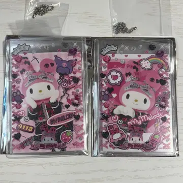 마이멜로디 경질 케이스 카드 기념일 하모니랜드 세트