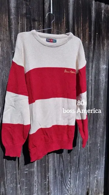 90s boss America knit