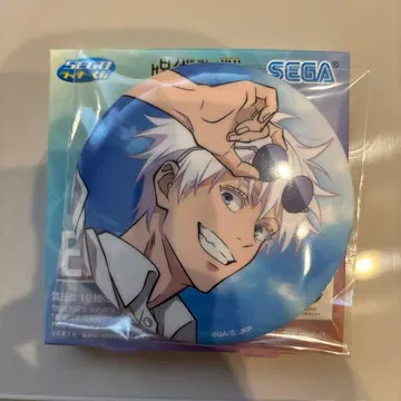 고죠 사토루 캔뱃지 세가 럭키 쿠지 주술회전 E상