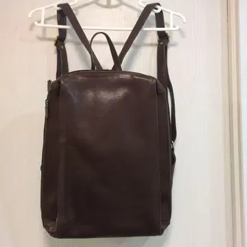 Bellows 가죽 백팩 백팩