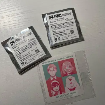 SPY x FAMILY 다이닝 굿즈 2팩