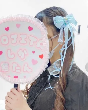 ROJITA 펄 장식 가랜드 컬 리본 U핀 SET