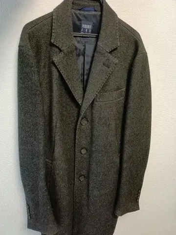 다크 그레이 체스터 코트 비즈니스용