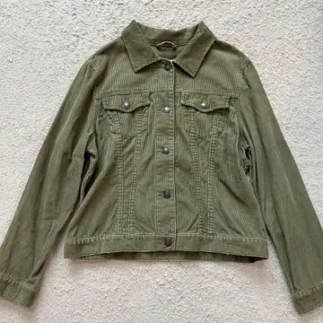 에디바우어 코듀로이 자켓 카키