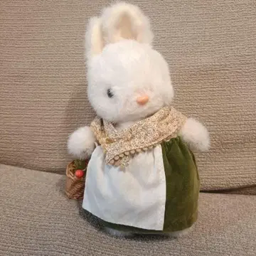 쇼와 레트로 산아로 일본제 레어 토끼 봉제 인형 빈티지