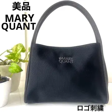 [ 새상품급 ] 마리콴트 MARYQUANT 미니 핸드백 포멀 블랙