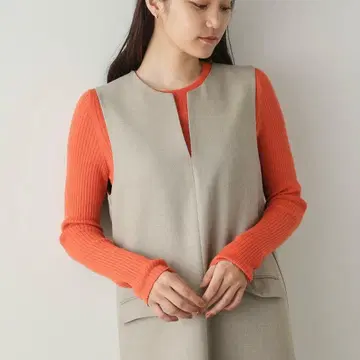 키넥 I라인 점프 스커트 [세탁 가능/스트레치/필링 방지]