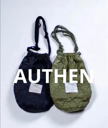 AUTHEN 오센 밀리터리 라이너 숄더 파우치 (대)