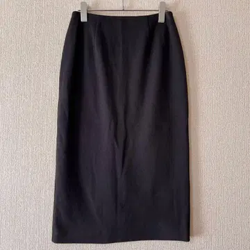 STYLE DELI/블랙 롱 타이트 스커트 안감 부착 스트레치