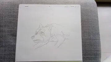 은하 전설 WEED 원화 애니메이션 셀화 레어 은아 -별똥별 은 A1