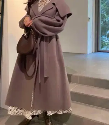 스나이델 빅 칼라 리버 울 코트