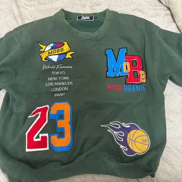 Mobb Brand 다크 그린 트레이닝복