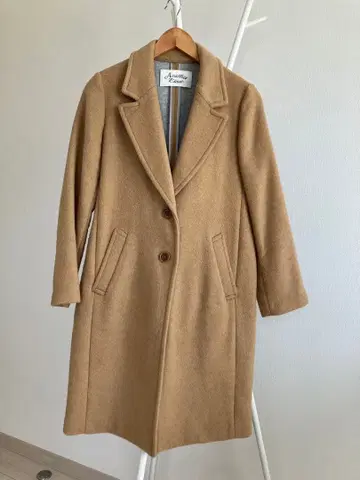 Another Edition 체스터 코트 베이지 울 혼방 새상품급