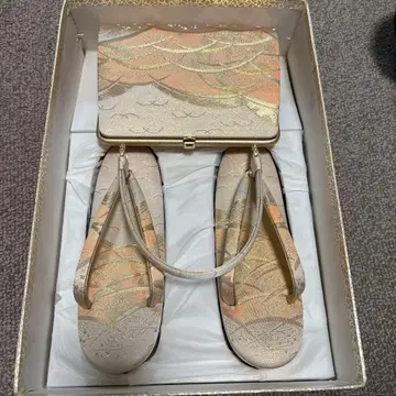 미사용 새상품 일본 의류 조리 백 세트