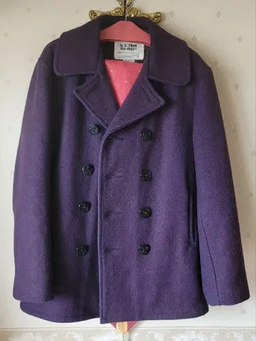 U.S. 740N PEACOAT 보라색 사이즈 40