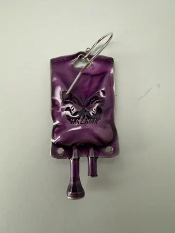 hazama 하마 점적 귀걸이 퍼플