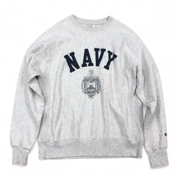 챔피온 리버스 위브 맨투맨 트레이닝복 NAVY 그레이