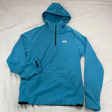 REI coop 후드 부착 후드티 스카이블루