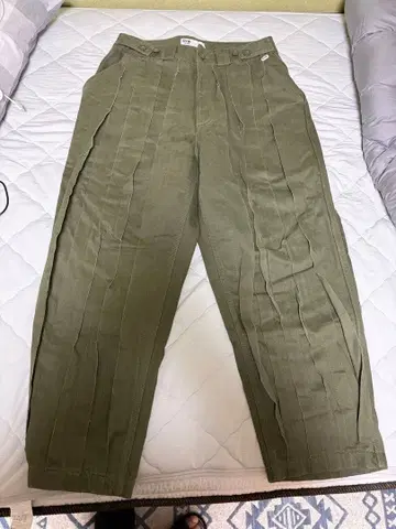 거의 새상품 최고급 라인 OTW by Vans 코트 야드 팬츠