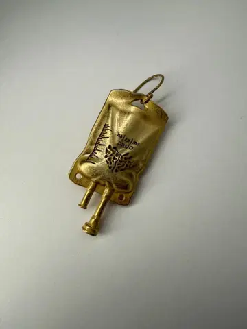 hazama 하라마 점적 귀걸이 골드