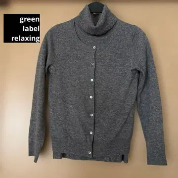 그린라벨 니트 앙상블 터틀넥 캐시미어 100%