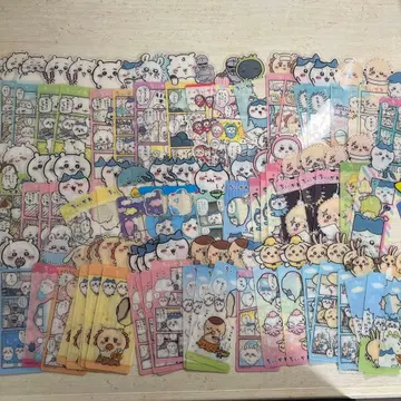 치이카와 (먼작귀) 북마크 컬렉션 묶음 판매 75개