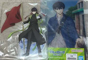 제일복권 블루 록 결전의 각오 아크릴 보드 이사기 요이치 아크릴 스탠드