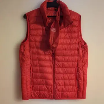 ULTRA LIGHT DOWN 다운 베스트 레드 빨간색 L