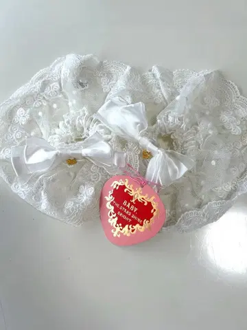 BABY,THE STARS SHINE BRIGHT 리본 레이스 소매 장식