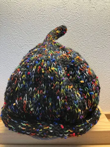 45 약 56cm~ 뭔가 귀여운 뿔 모양 모자 오리지널 핸드메이드