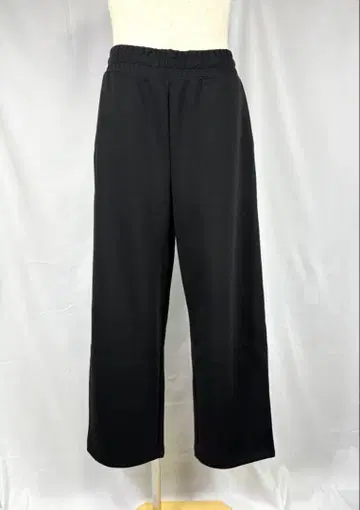 2025AW 유니클로 C 맨투맨 와이드 팬츠/긴 길이 BK