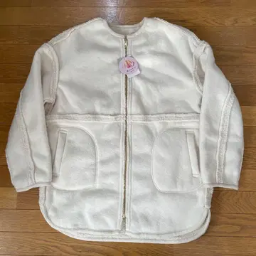 ESSEME 리버서블 플리스 자켓