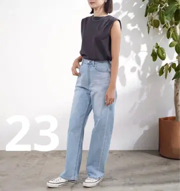 YANUK 보이즈 스트레이트 데님 팬츠 LEA 23