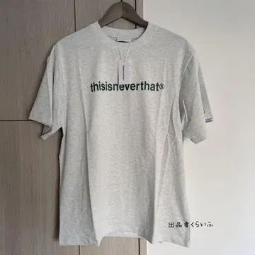 한국 thisisneverthat 티셔츠 M 그레이