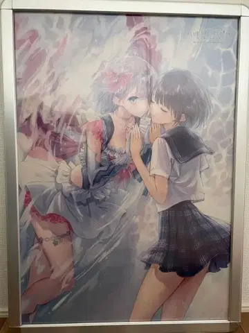 blue reflection 블루 리플렉션 클리어 포스터 B2